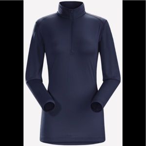 Arc'teryx Phase SL Zip Neck Base Layer Top- W